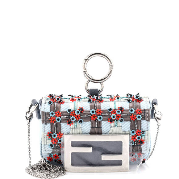 Fendi Chain Baguette Charm Bag #211151F96B
